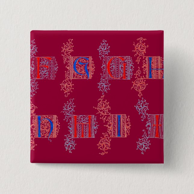 Alphabet Button (Front)