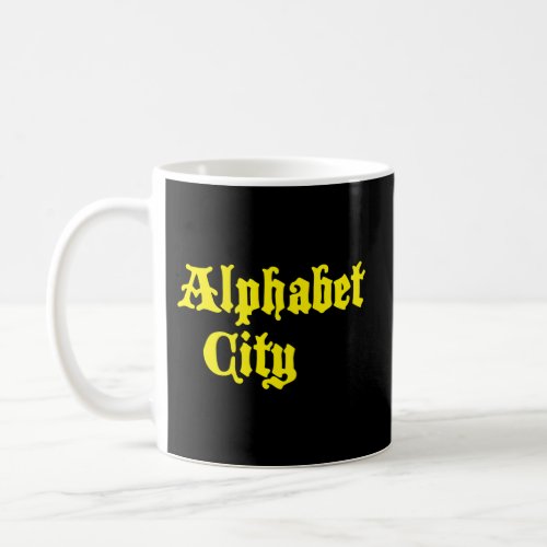 Alphabet City Nyc New York City Pride Lower East S Coffee Mug