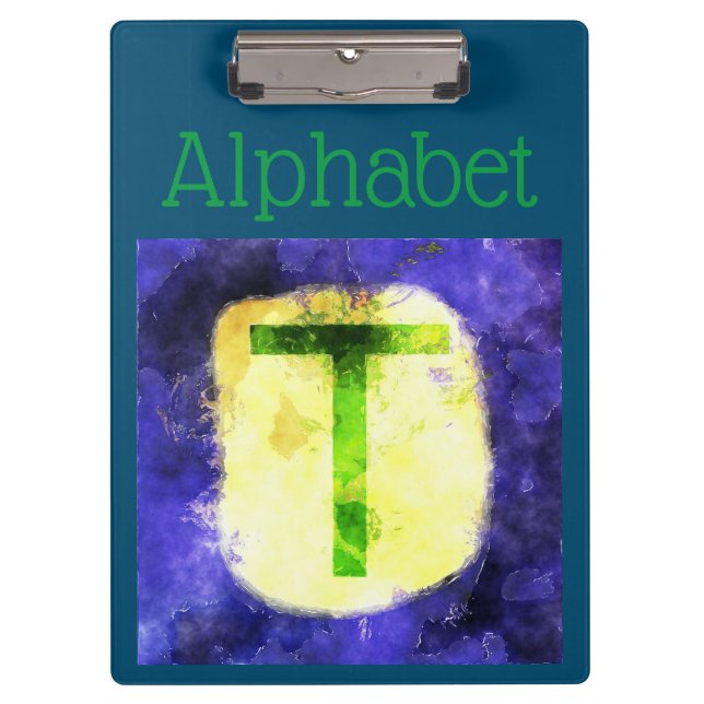 Alphabet Clipboard (Front)