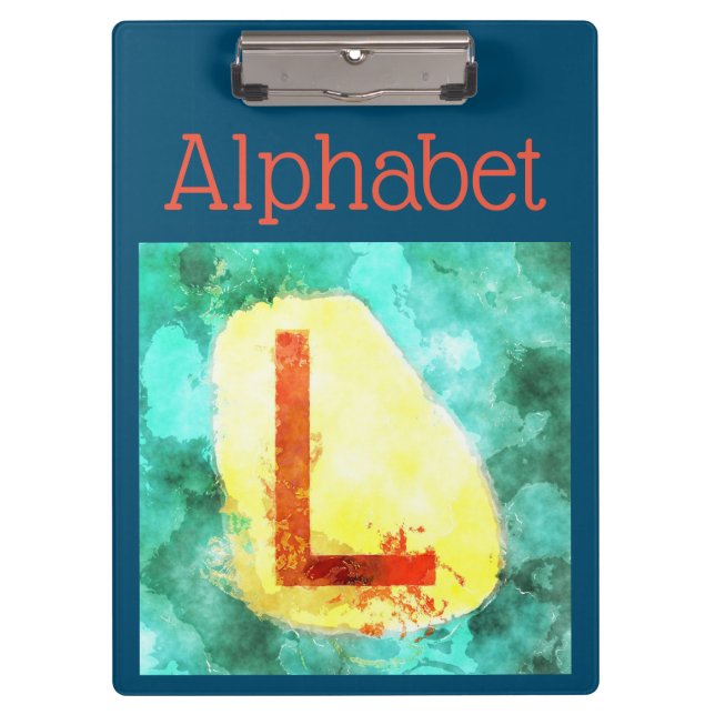 Alphabet Clipboard (Front)