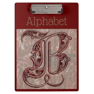 Alphabet Clipboard