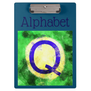 Alphabet Clipboard