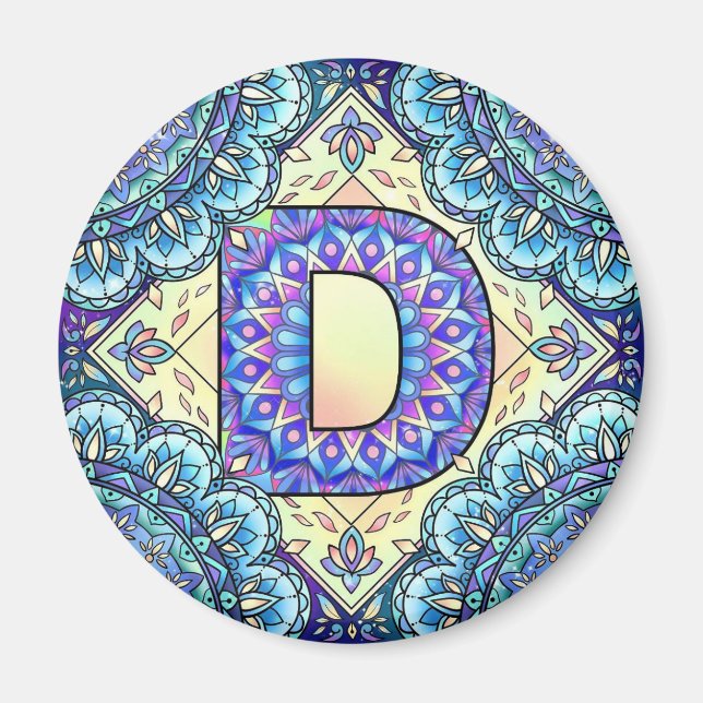 Alphabet D Magnet (Front)