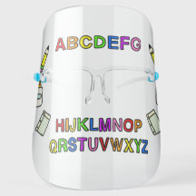 Alphabet Face Shield