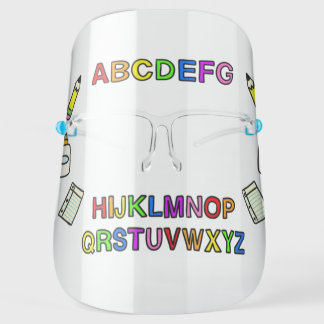Alphabet Face Shield