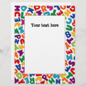 Alphabet Frame (Front/Back)