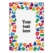 Alphabet Frame (Front)