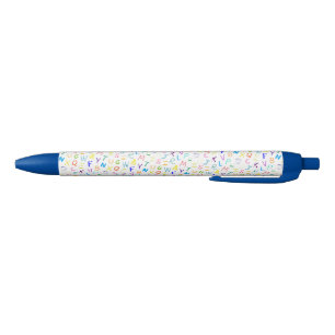 Alphabet Funny Colorful Letter Hand Drawn Crayon Pen