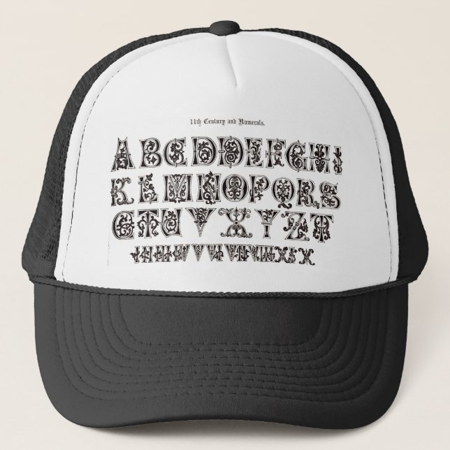 Alphabet Hat (Front)