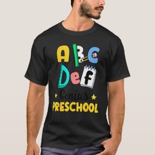 Alphabet Hi Back To School ABC Pre K Kindergarten  T-Shirt