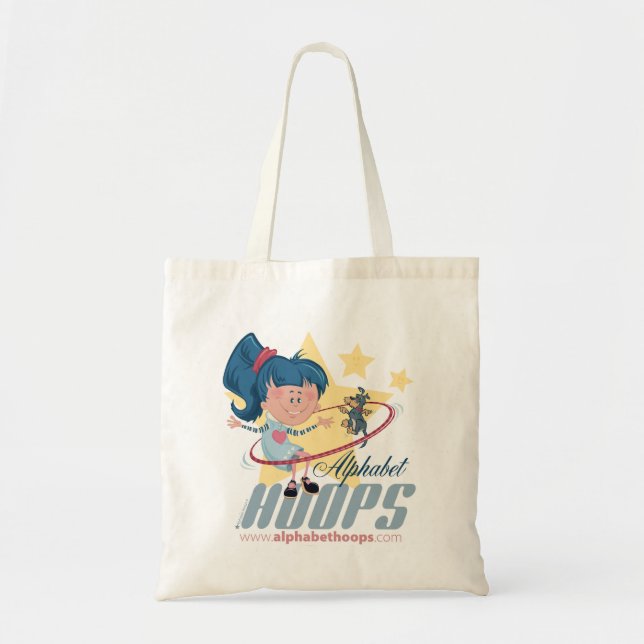 Alphabet Hoops tote Bag (Front)
