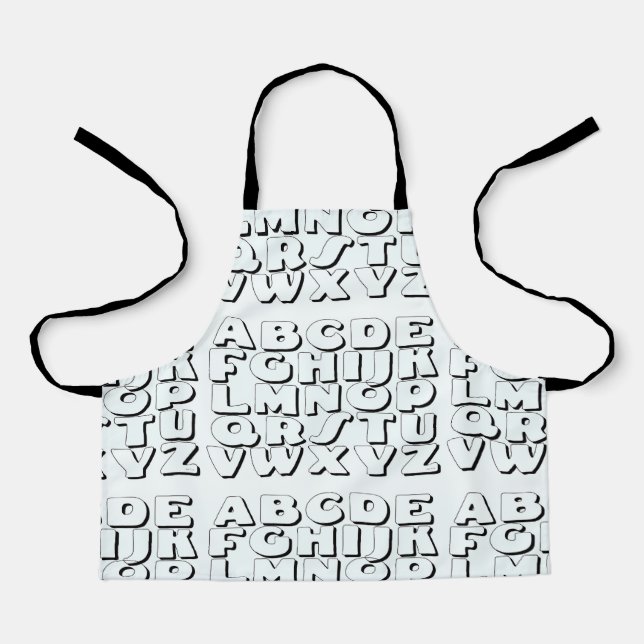Alphabet Kids Apron (Front)