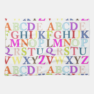 Alphabet Kitchen Towel