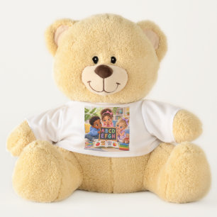 Alphabet Learning Time With Friends Teddy Bear
