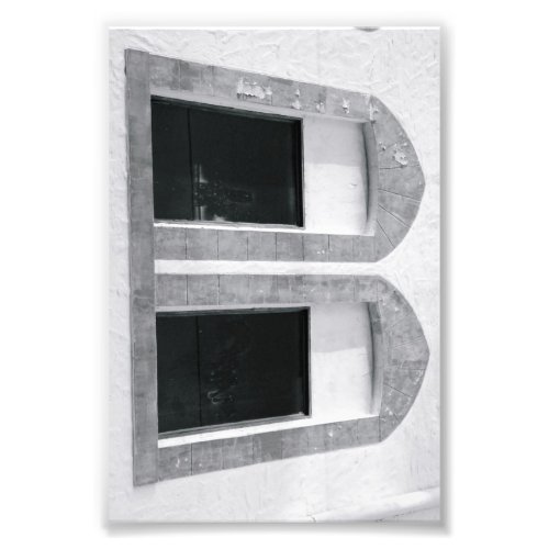 Alphabet Letter Photography B5 Black and White 4x6 Photo Print