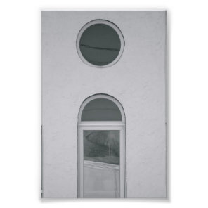 Alphabet Letter Photography I3 Black and White 4x6 Photo Print