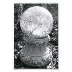 Alphabet Letter Photography I8 Black and White 4x6 Photo Print