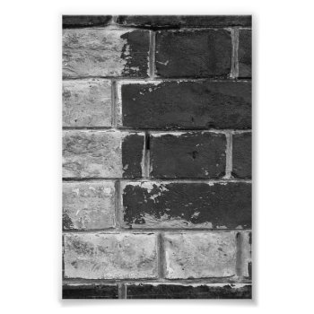 Alphabet Letter Photography L2 Black And White 4x6 Photo Print by nikkilynndesign at Zazzle
