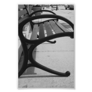 Alphabet Letter Photography R5 Black and White 4x6 Photo Print