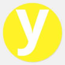Alphabet Letter ‘y’ Sticker