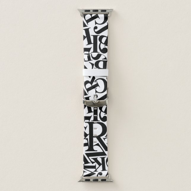 Alphabet Letters Apple Watch Band (Band)