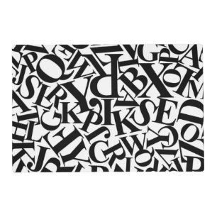 Alphabet Letters Placemat