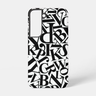 Alphabet Letters Samsung Galaxy S22 Case