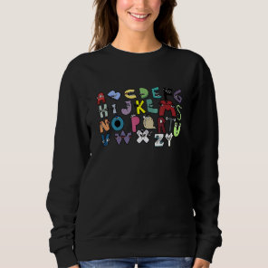 Alphabet Lore Costume For Boys Matching Learning 2 Sweatshirt