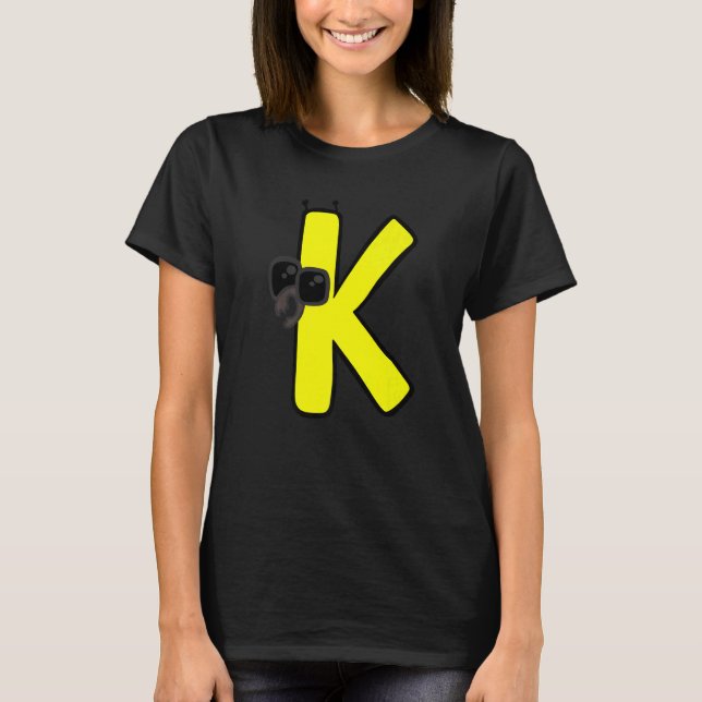 Alphabet Lore k T-Shirt (Front)