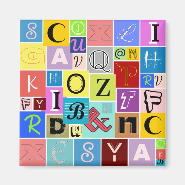 Alphabet Magnet (Front)