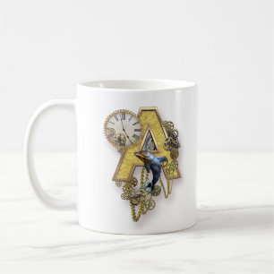 Alphabet-monogram capital-letter A Coffee Mug