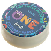 Alphabet Monsters 1st Birthday Our Little Monster Chocolate Covered Oreo (Angled)