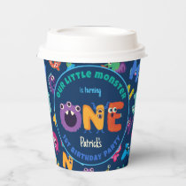 Alphabet Monsters 1st Birthday Our Little Monster Paper Cups