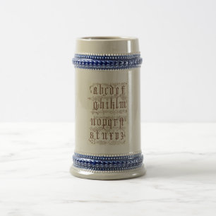 Alphabet Mug