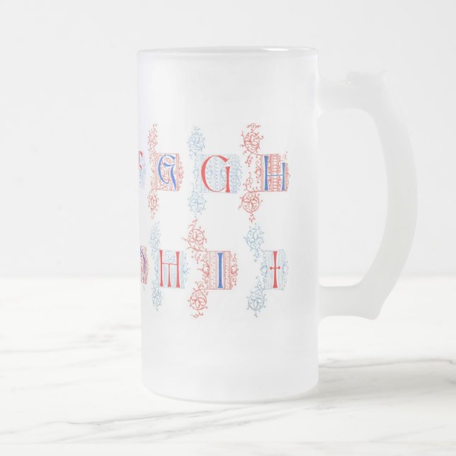 Alphabet Mug (Right)