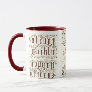 Alphabet Mug