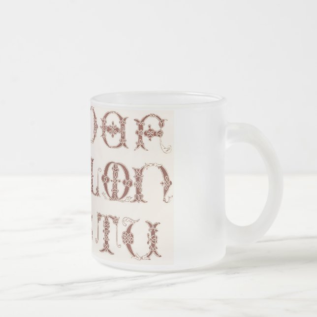 Alphabet  Mug (Right)