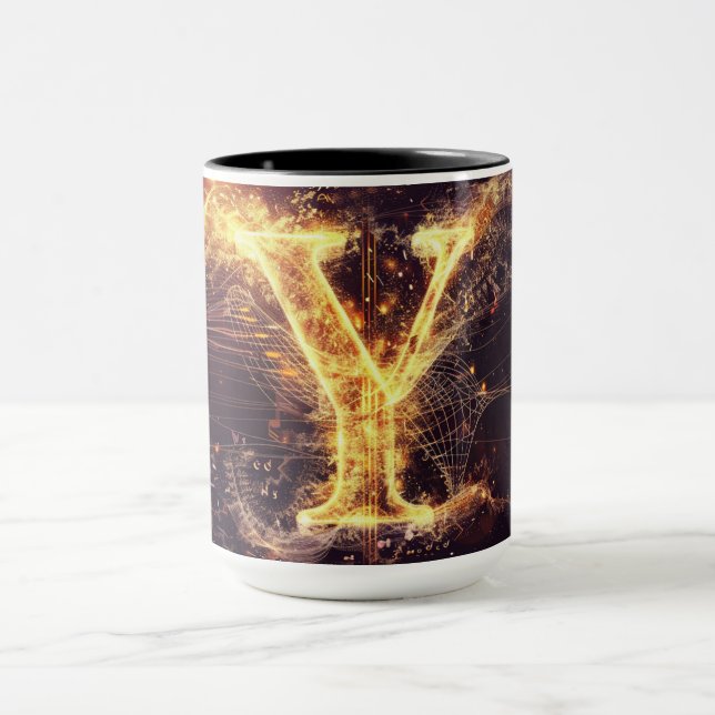 Alphabet Mug: 'Y' Mug (Center)