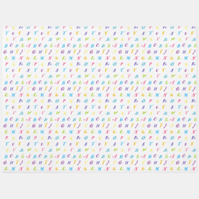 Alphabet Name Rug HAMbyWG (Front)