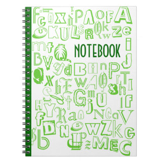 Alphabet Notebook (Green)