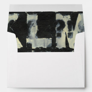 Alphabet Painting by Norman Wyatt Envelope