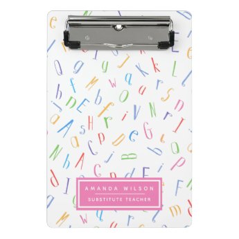 Alphabet Pattern - Substitute Teacher / Tutor