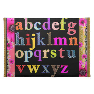 Alphabet Placemat