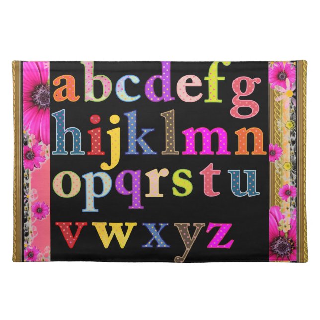Alphabet Placemat (Front)