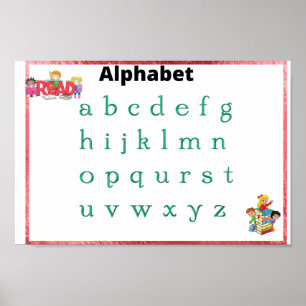 Alphabet poster