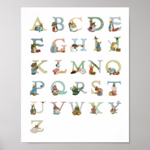 Alphabet print