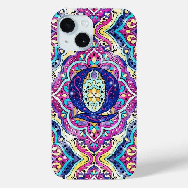 Alphabet Q Case-Mate iPhone Case (Back)