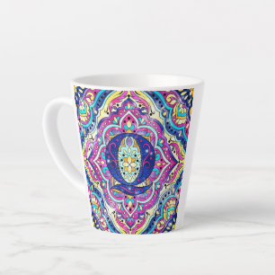 Alphabet Q Latte Mug