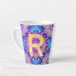 Alphabet R Latte Mug