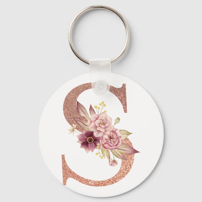 Alphabet S Keychain (Front)